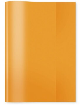 Heftschoner PP A5 transparent/orange