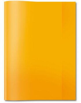 Heftschoner PP A4 transparent/orange