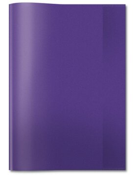 Heftschoner PP A4 transparent/violett