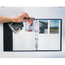 Pochettes transparentes pour photos 100 x 150 mm de haut, blanches 250 pochettes