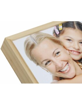 photo frame natural colour wood S67XH 10x15 cm to 15x20 cm