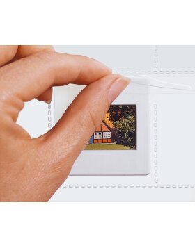 Slide pockets f. 35mm slides f.thin frames 5x5 100 pockets