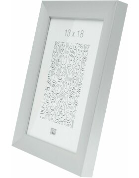 s021d1 Zilverkleurige aluminium lijst 18x24 cm