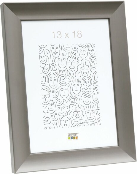S021D7 Aluminium frame in grey colour 10x15 cm