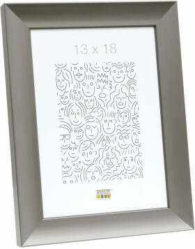 S021D7 Aluminium frame in grey colour 18x24 cm