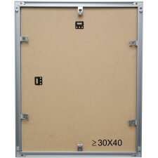s021d7 Grijs gekleurd aluminium frame 20x20 cm