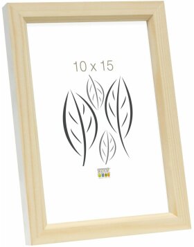 S233H1 Frame in natural wood with white side 24x30 cm