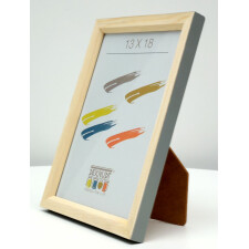 S233H7 Frame in natural wood with grey side 20x30 cm
