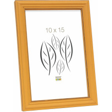 S235F5 Yellow picture frame in rustic style 13x18 cm
