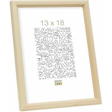 S236H1 Photo frame in natural wood 30x40 cm