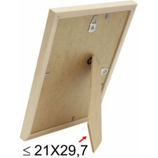 S236H1 Photo frame in natural wood 30x40 cm