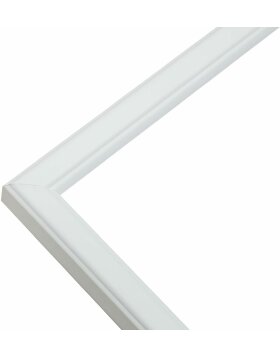 S236K1 Cadre en bois blanc 10x15 cm