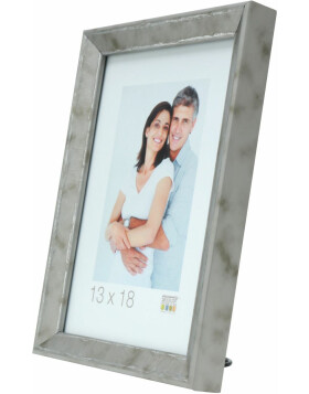 S46DD1 Photo frame in silver with silver bevel 15x30 cm