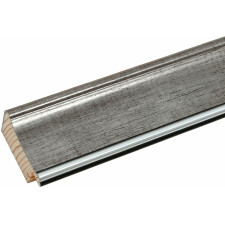Deknudt S46ED1 Ramka drewniana srebrna 13x18 cm