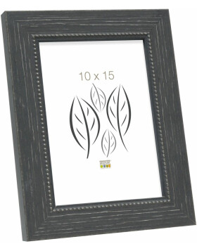 S46KF2 Black wooden frame with a pearl bevel 18x24 cm