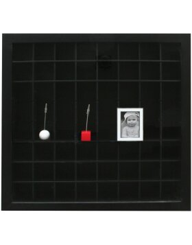 S67RY2 Praktische Setzkasten in schwarz für vielerlei Objekte 50x50 cm
