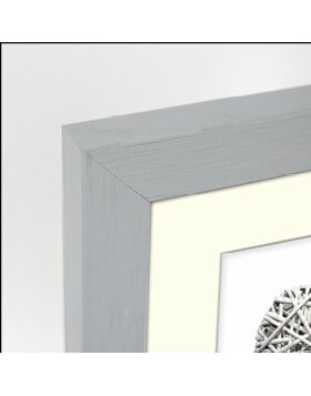 Wooden frame Regent 10x15 cm gray