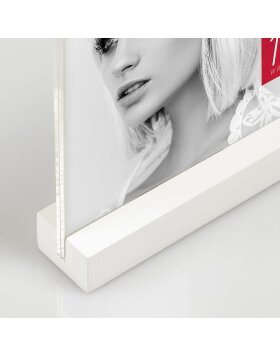 Cadre acrylique Dresda 13x18 cm blanc