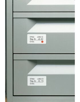 Multi-purpose labels 8x12 mm Movables-removable white 3840 pcs.