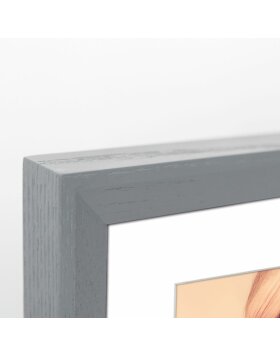 Glasgow cadre en bois 18x24 cm gris