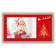 Cornice natalizia Rudolph 13x18 cm