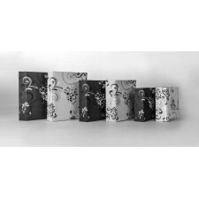 ZEP Álbum de Fotos Umbria blanco 30x30 cm 60 páginas negras