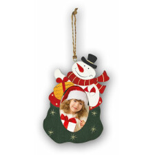 L932 Christmas Pendant with photo