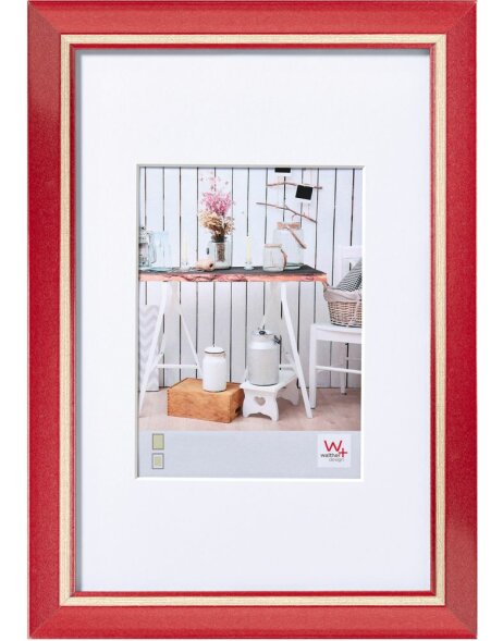 Chalet picture frame 40x60 cm red