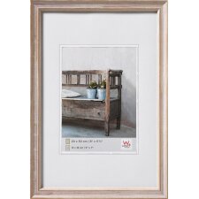 Bench wooden frame 10x15 cm brown