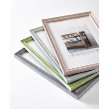 Bench wooden frame 20x30 cm white