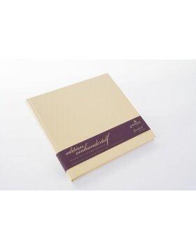 Guestbook edition 111 beige 25x23,5 cm