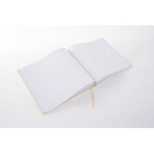 Gästebuch edition 111 beige 25x23,5 cm