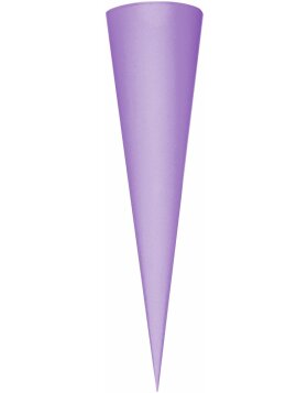 School cone blank 70 cm purple