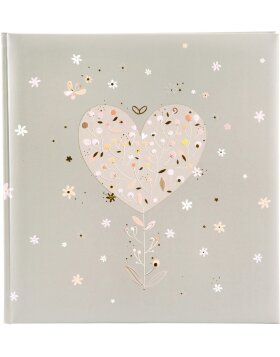 Goldbuch Hochzeitsalbum Elegant Heart 30x31 cm 60 weiße Seiten