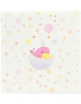 Goldbuch Babyalbum Little Whale pink 30x31 cm 60 weiße Seiten