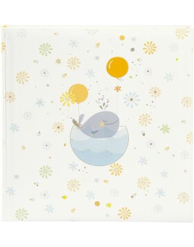 Baby album Little Whale blue 30x31 cm