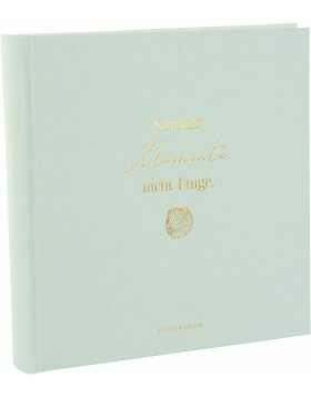 Goldbuch Fotoalbum Wortreich mint 25x25 cm 60 weiße Seiten