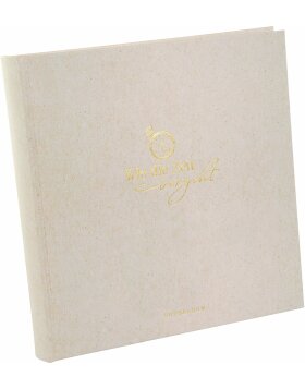 Goldbuch Fotoalbum Wortreich grau 25x25 cm 60 weiße Seiten