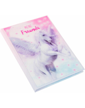 Goldbuch Freundebuch Pegasus 15x21 cm 88 Seiten