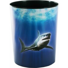 Waste basket shark 25x30 cm
