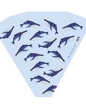 Goldbuch sac décole 35 cm baleine bleue