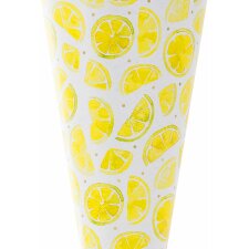 School Cone 35 cm Hot Stuff - Lemons