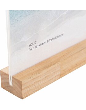 Acrylic photo frame Solid 13x18 cm nature