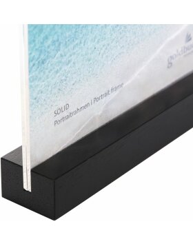 Acryl-Fotorahmen Solid 10x15 cm schwarz