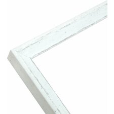 S46DF1 Photo frame in white with silver bevel