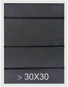 S46DF2 Marco de fotos negro con borde plateado