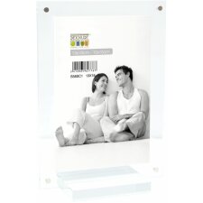 Deknudt S58SC1 Magnetic and transparent photo frame with support