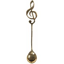 Spoon music key 3x15 cm - Clayre & Eef 64449GO