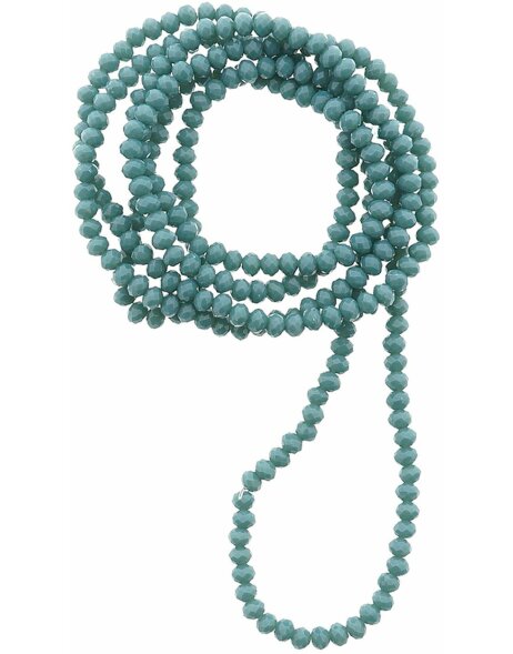 Necklace 4mmx1m green - ME Lady MLNB0127