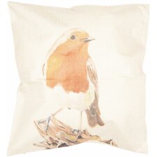 Cushion cover bird 43x43 cm - Clayre & Eef KT021.180